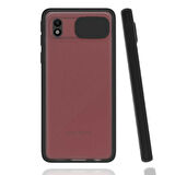 Galaxy A01 Core Uyumlu Zore Lensi Kapak-Siyah