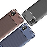 Galaxy A01 Core Uyumlu Zore Negro Silikon Kapak-Siyah