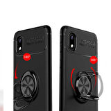 Galaxy A01 Core Uyumlu Zore Ravel Silikon Kapak-Siyah