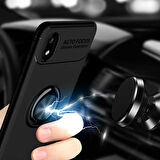 Galaxy A01 Core Uyumlu Zore Ravel Silikon Kapak-Siyah