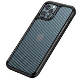 iPhone 12 Pro Max Uyumlu Zore İnoks Kılıf-Mavi