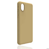 Galaxy A01 Core Uyumlu Zore Biye Silikon-Gold
