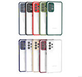 Galaxy A52 Uyumlu ​​Zore Kaff Kapak-Lacivert