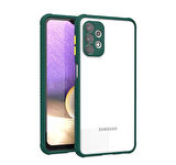 Galaxy A32 4G Uyumlu ​​Zore Kaff Kapak-Koyu Yeşil