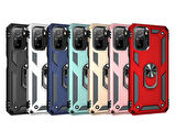 Xiaomi Poco M5S Kılıf Zore Vega Kapak-Mavi