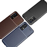 Galaxy A32 4G Uyumlu Zore Negro Silikon Kapak-Lacivert