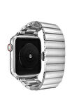 Apple Watch 38mm Uyumlu Krd-41 Metal Kordon Gümüş