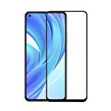 Xiaomi Mi 11 Lite Uyumlu Zore Kenarları Kırılmaya Dayanıklı Cam Ekran Koruyucu