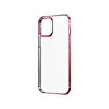 iPhone 12 Pro Uyumlu Zore Pixel Kapak-Kırmızı