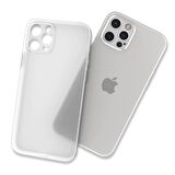 iPhone 12 Pro Max Uyumlu ​​Zore Tiny Kapak-Renksiz