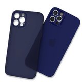 iPhone 12 Pro Max Uyumlu ​​ Tiny Kılıf-Mavi