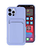 iPhone 12 Pro Uyumlu ​​ Ofix Kılıf-Lila