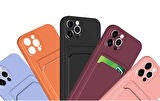 iPhone 12 Pro Max Uyumlu ​​Zore Ofix Kapak-Lacivert