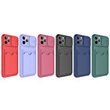 iPhone 11 Pro Uyumlu ​ Kartix Kılıf-Kırmızı