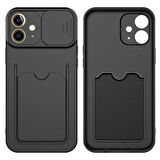 iPhone 12 Uyumlu ​ Kartix Kılıf-Kırmızı