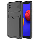 Galaxy A01 Core Uyumlu ​Zore Kartix Kapak-Siyah