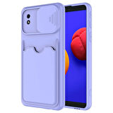 Galaxy A01 Core Uyumlu ​Zore Kartix Kapak-Lila