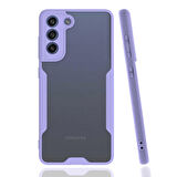 Galaxy S21 FE Uyumlu Zore Parfe Kapak-Mor