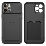 iPhone 12 Pro Uyumlu NRTK ​ Kartix Kılıf-Koyu Mor