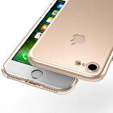 iPhone SE 2022 Uyumlu Zore Kamera Korumalı Süper Silikon Kılıf-Renksiz