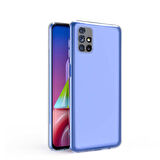 Galaxy M51 Uyumlu Zore Kamera Korumalı Süper Silikon Kapak-Renksiz