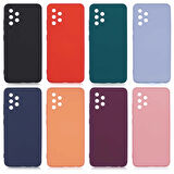 Galaxy A32 4G Uyumlu Zore Mara Lansman Kapak-Turuncu