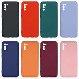 Galaxy A02S Uyumlu Zore Mara Lansman Kapak-Siyah