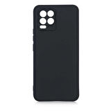Realme 8 Kılıf Zore Premier Silikon Kapak-Siyah