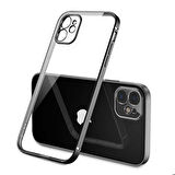 iPhone 12 Uyumlu Zore Gbox Kapak-Siyah