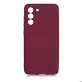 Galaxy S21 FE Uyumlu Zore Mara Lansman Kapak-Koyu Mor
