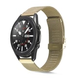 Xiaomi Amazfit Pace Uyumlu KRD-45 22mm Metal Zore Kordon-Gümüş