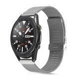 Huawei Honor Magic 2 46mm Uyumlu KRD-45 22mm Metal Zore Kordon-Gümüş