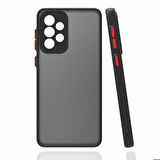 Galaxy A52 Uyumlu Zore Hux Kapak-Siyah