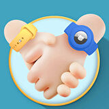 Uyumlu Airtag Anahtarlık Zore Kordon-Mürdüm