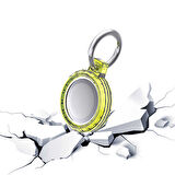 ​Zore Airtag 04 Uyumlu Silikon Anahtarlık-Renksiz