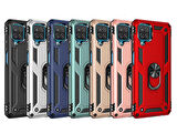 Galaxy M32 Uyumlu Zore Vega Kapak-Gri
