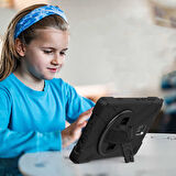Galaxy Tab Active 3 T577 ​İNC Defender Tablet Silikon - Siyah