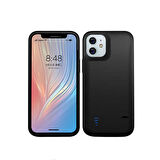 iPhone 12 Zore Şarjlı Kılıf-Siyah
