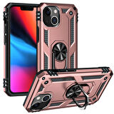 iPhone 13 Mini Uyumlu Zore Vega Kılıf-Rose Gold