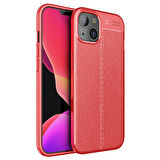 iPhone 13 Uyumlu Zore Niss Silikon Kılıf-Kırmızı