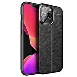 iPhone 13 Pro Uyumlu Zore Niss Silikon Kılıf-Siyah