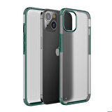 iPhone 13 Mini Uyumlu Zore Volks Kapak-Koyu Yeşil
