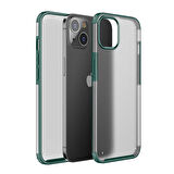 iPhone 13 Mini Uyumlu Zore Volks Kılıf-Koyu Yeşil