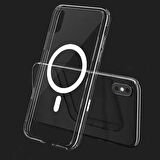 iPhone XS 5.8 Uyumlu Zore Tacsafe Wireless Kapak-Renksiz