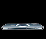 iPhone X Uyumlu Zore Tacsafe Wireless Kapak-Renksiz