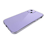 iPhone 13 Mini Uyumlu Zore Süper Silikon Kılıf-Renksiz