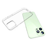 iPhone 13 Pro Uyumlu Zore Süper Silikon Kılıf-Renksiz