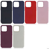 iPhone 13 Pro Uyumlu Zore Premier Silikon Kapak-Kırmızı