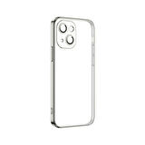 iPhone 13 Mini Uyumlu Zore Krep Kapak-Gümüş