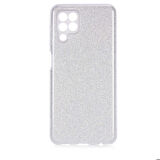 Galaxy M32 Uyumlu Zore Shining Silikon-Gri